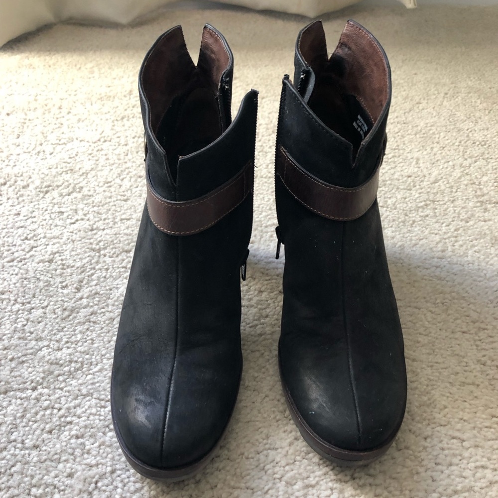 Paul Green Black Booties